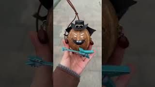 Original style. The fruit shell doll my big Black Guy is back again#Purely handmade#Fruit