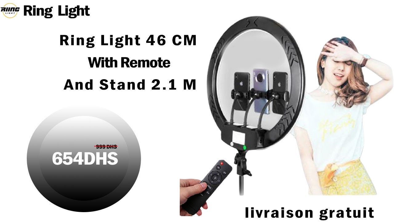 Clip De Téléphone Ring Light - Livraison Gratuite Pour Les