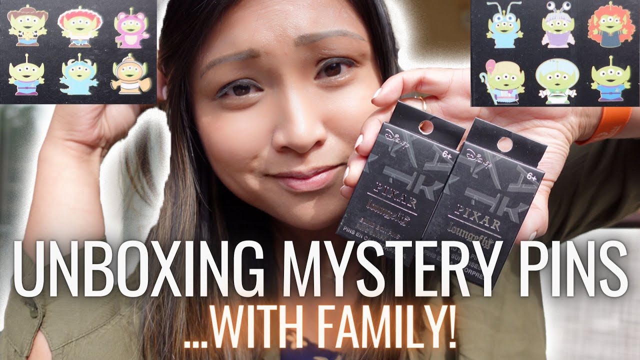 UNBOXING ALIEN REMIX PINS | Disney Loungefly Pins from Kraken Trade!