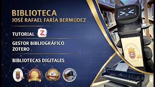 Tutorial Gestor Bibliografico Zotero - Biblioteca Universidad de Pamplona (Video de prueba)