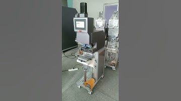 Fully electric one color pad printing machine