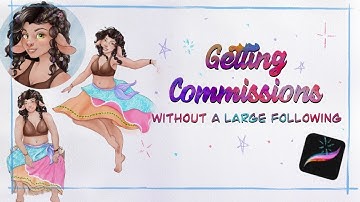 Getting Commissions Without a Large Following // Full Procreate Timelapse Video
