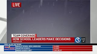 VIDEO: School leaders weigh another snow day on Wednesday
