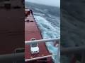 Sailing through dangerous North Sea weather ⚓ #northsea #shorts #roughsea #ship