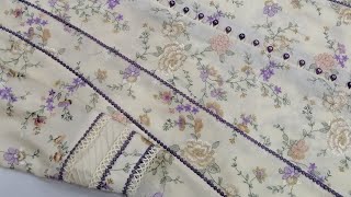 Panel Open Shirt Frock Cutting Sching