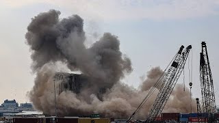 Deux ans après l'explosion au port de Beyrouth, un nouvel effondrement de silos