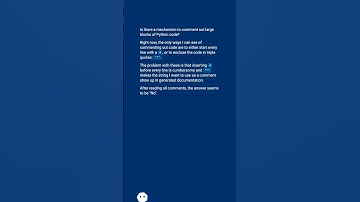 How to comment out a block of code in Python #shorts