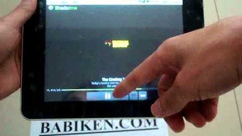 Android 2.2 FreeScale MID IMX515 800MHz Cortex A8 Tablet PC APad EPad Babiken L721 (512MB DDR2)