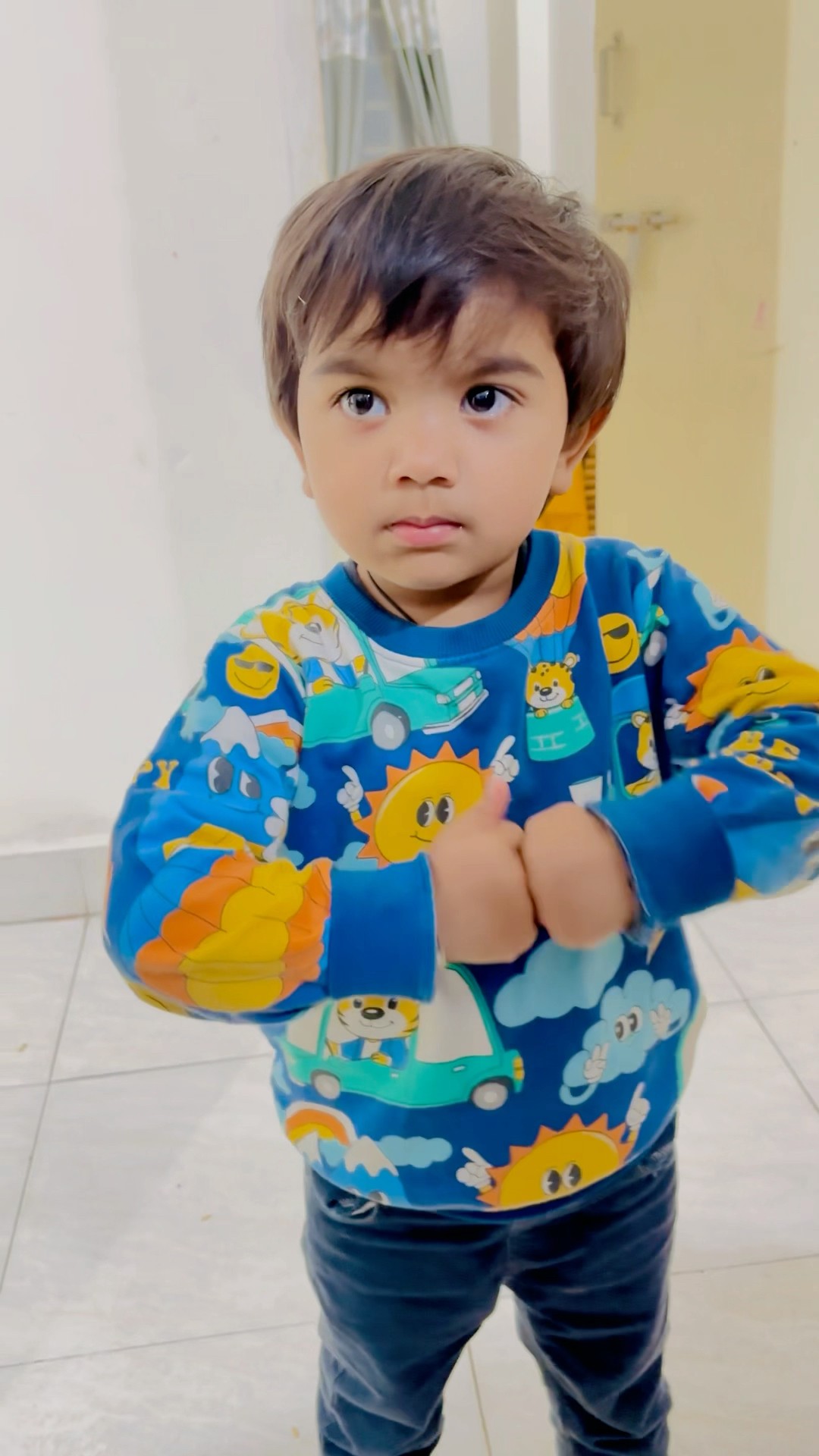 Kashvi ne Papa Ko Banai Roti ?