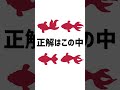 どの金魚が見えましたか? #動体視力テスト #動体視力検査