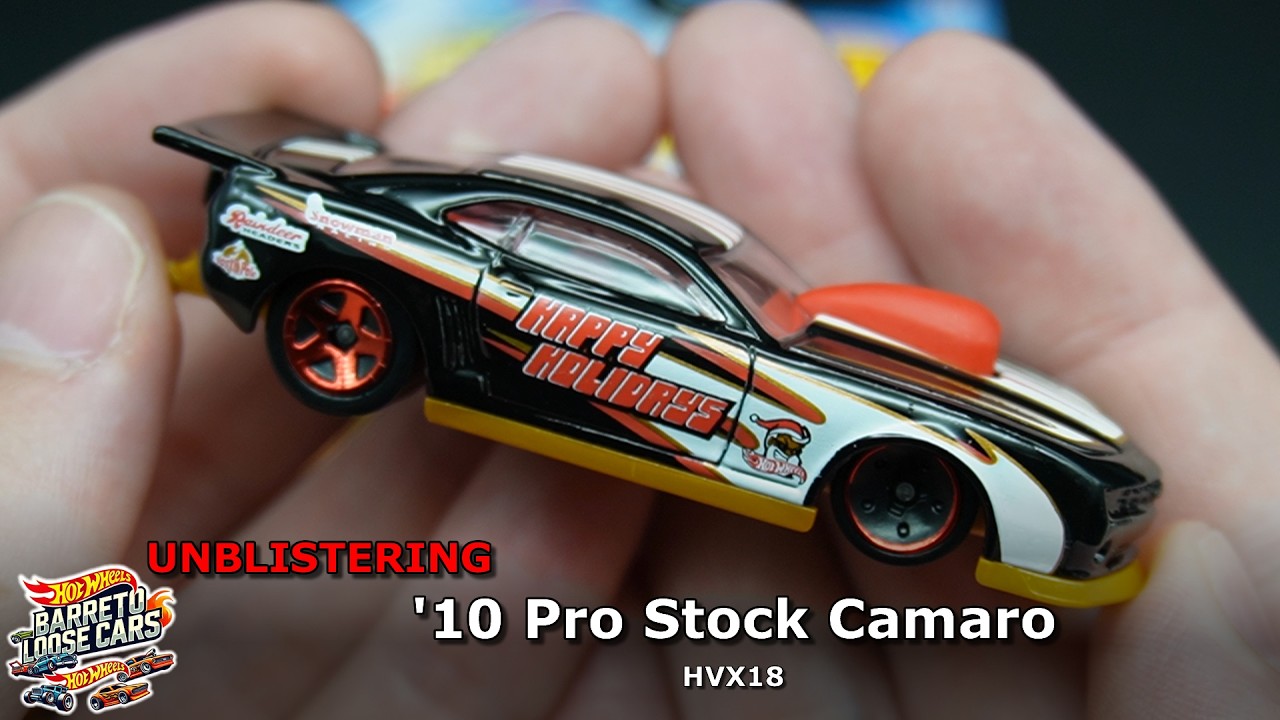 10 Pro Stock Camaro (HVX18) | Winter Series (2024) | Hot Wheels