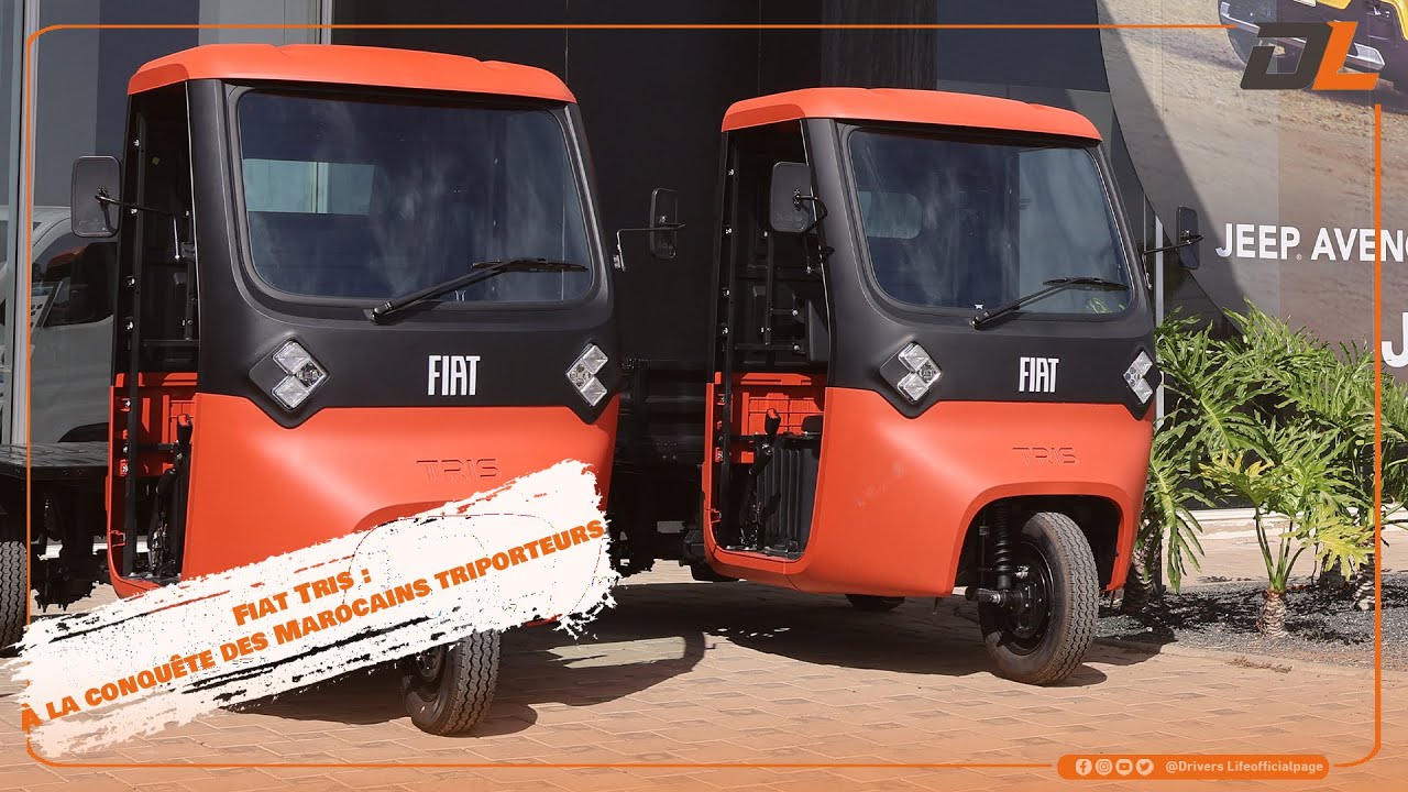 Fiat Tris : À la conquête des Marocains triporteurs