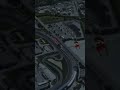 #Santa flies over IMS while delivering presents in #Indianapolis!
