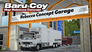 RILIS❗Mod Map Rebecca Concept 😱 BUSSID V4.2