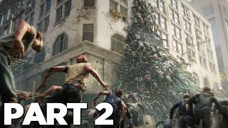 WORLD WAR Z Walkthrough Gameplay Part 2 - NEW YORK (WWZ Game) screenshot 2