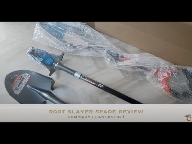 Root Slayer spade review - Weekend wanderers Winnall dig 