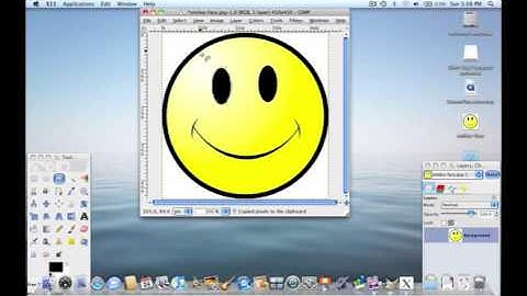 GIMP tutorial (lasso tool)
