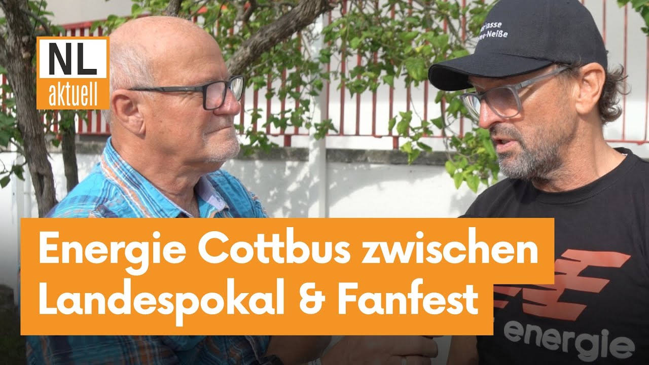 FC Energie Cottbus | Pele Wollitz zum Landespokal gegen Schöneiche & dem großen Fanfest am Samstag