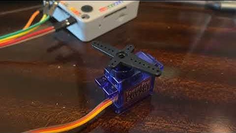 Servo motor demo with .NET nanoFramework