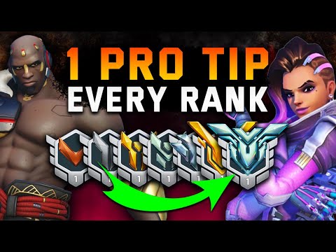 1 BEST TIP for EVERY RANK in Overwatch 2 - RANK UP FAST with ANY ROLE - Advanced Guide