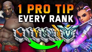 1 BEST TIP for EVERY RANK in Overwatch 2 - RANK UP FAST with ANY ROLE - Advanced Guide