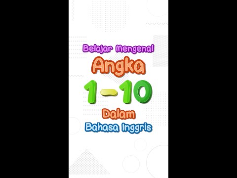 Belajar Mengenal Angka