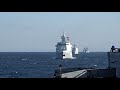 Боевые корабли ВМФ России и ВМС Китая впервые провели совместное патрулирование в Тихом океане