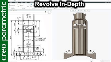 Revolve in-depth in Creo Parametric