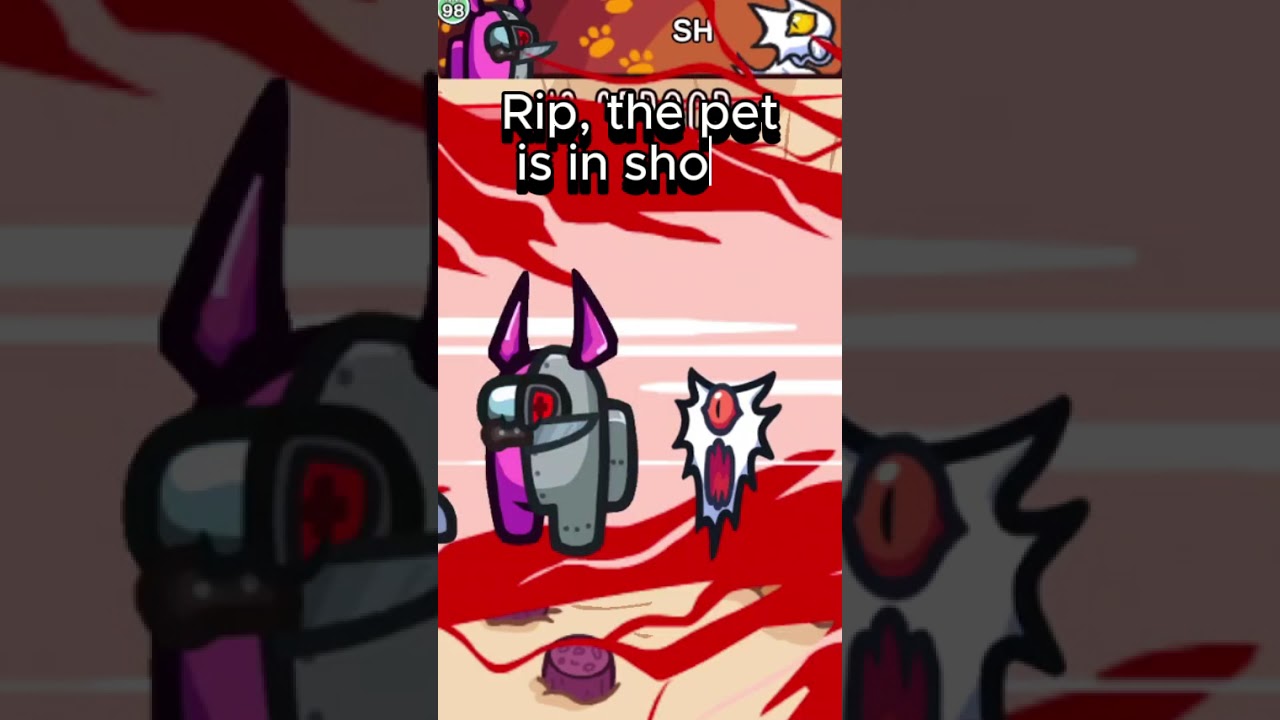 New pets and random moments in Among us //