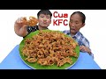 Hưng Vlog - Lần Đầu Làm Mâm Cua Rán KFC Thử Thách Mẹ Bà Tân Vlog Ăn Và Cái Kết