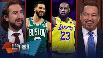 Lakers infatuated, Celtics vs Pacers ECF & Cavs, Bulls reluctant to trade | NBA | FIRST THINGS FIRST