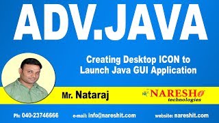Creating Desktop ICON to Launch Java GUI Application | Advanced Java Tutorial | Mr. Nataraj screenshot 3