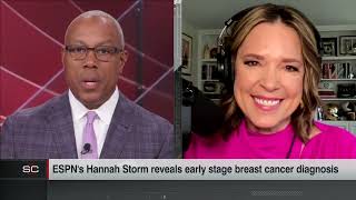 Hannah Storm reveals early-stage breast cancer diagnosis | SportsCenter
