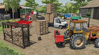 Заготовка дров из старых тракторов и техники на зиму | Farming Simulator 22