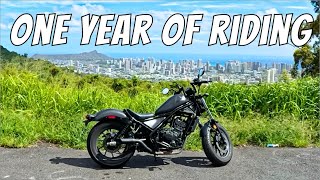 What To Expect Your First Year of Riding A Motorcycle