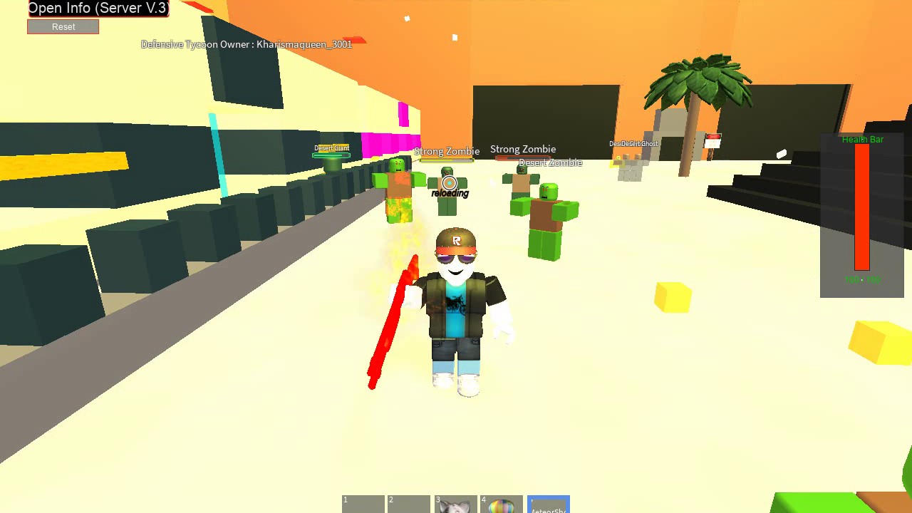 Roblox Zombie Defense Tycoon Youtube - zombie defence roblox