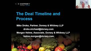 The Deal Timeline and Process
