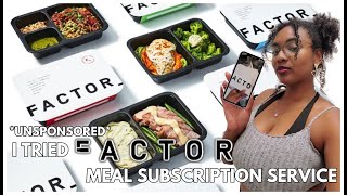 I tried a meal subscription service UNSPONSORED FACTOR75™ REVIEW *high protein, low calorie*