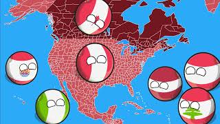 (Vídeo de Prueba) Perú, Canadá y sus Otros Hermanos Conquistan el Mundo -  Countryballs