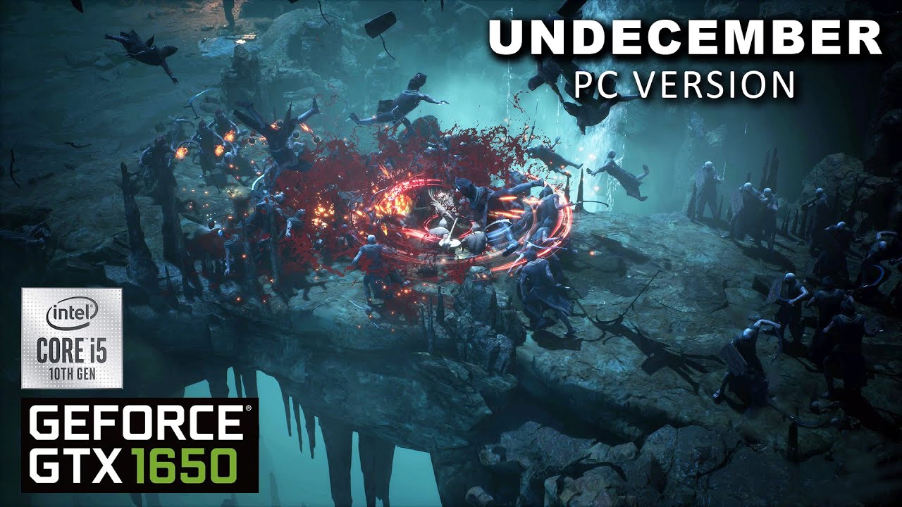 UNDECEMBER On GTX 1650 & INTEL CORE i5 10400 |1080 6FPS|