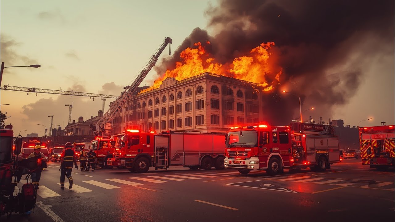 Me I Myself  is live! another building on fire this time its hotel indigo in Lahore what's going on