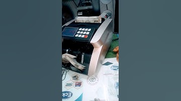 Cash Counting Machine with Fake Note Detection #youtubeshorts #shorts #countingmachine