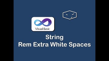 string remove extra white spaces in vb.net