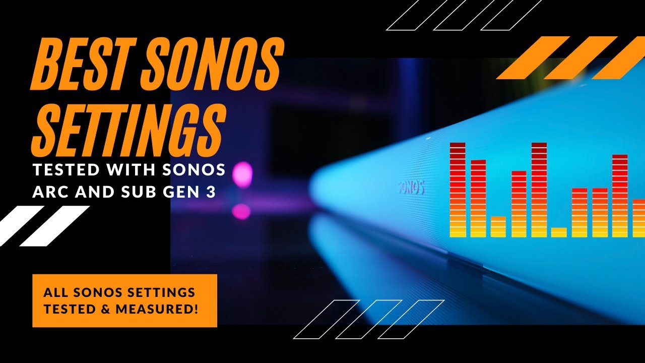 Sonos settings - Using Sonos Arc & Sub 3 YouTube