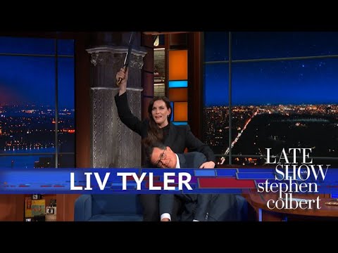 Liv Tyler Makes Stephen&#039;s &#039;LOTR&#039; Dream Come True