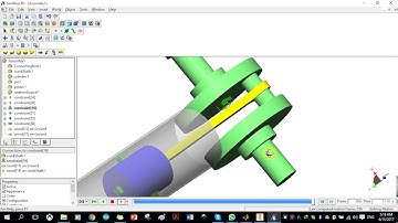 Demonstration: piston-crank mechanism using Simulink, Autodesk and SimWise 4D