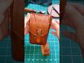 Bolso celular  hombre  #leatherwork #cuidadoDelCuero #bolsos #cuerooriginal #marroquineria #cuero