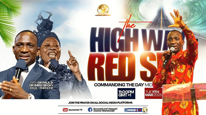THE HIGHWAY IN THE RED SEA Commanding The Day Prophetic Declarations - 11-03-2025