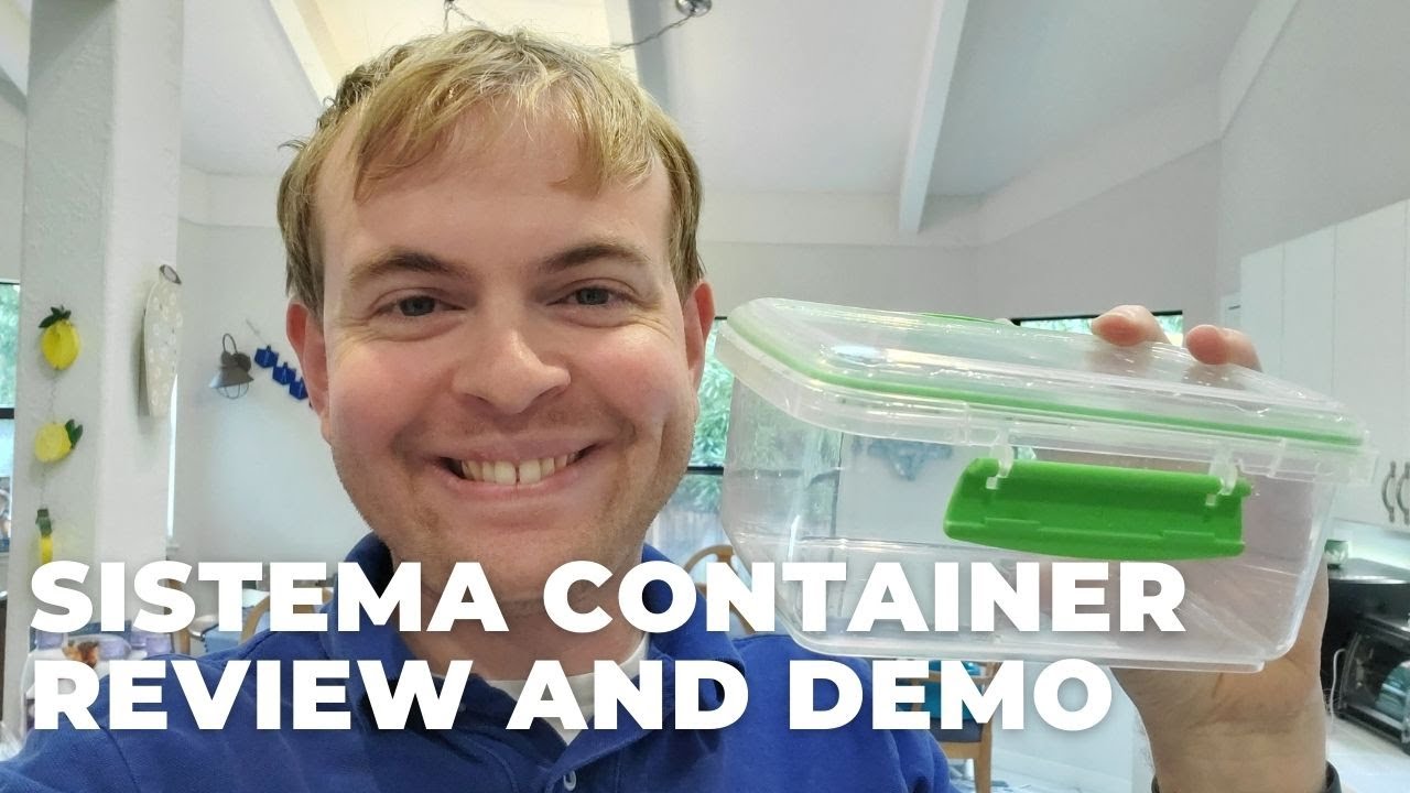 Review and Demo of Sistema Storage Boxes YouTube