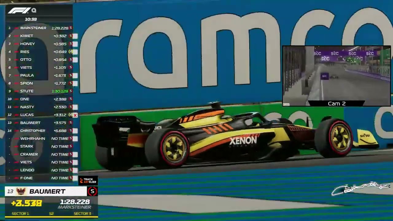Quali  Soestgaming Racing League   Rennen 4    Jeddah   powered by Trackartelier !merch, !tracks